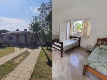 Ambientes da casa de repouso na Zona Oeste de São Paulo